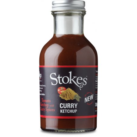 Stokes Sauces Curry Ketchup Sauce tomate 300 g