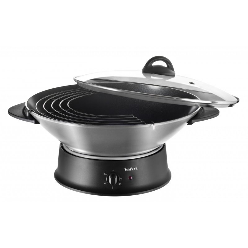 Tefal Multiwok WO300010 wok électrique Argent 1200 W