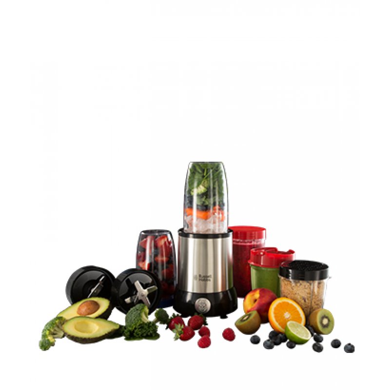 Russell Hobbs Nutri Boost 0,7 L Mélangeur de table 700 W Noir, Argent