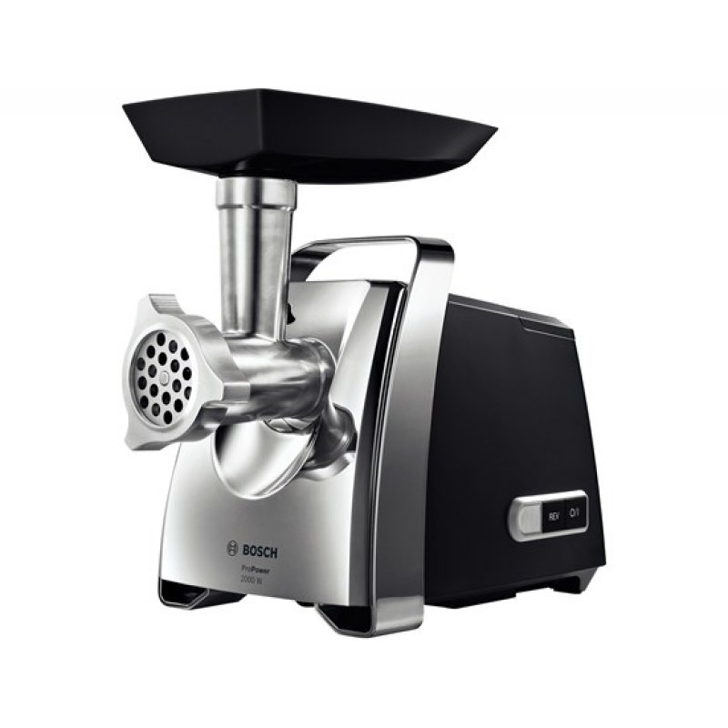Bosch MFW67440 mincer 2000 W Black, Stainless steel
