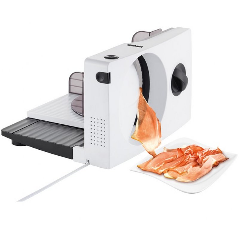 Unold Curve White slicer Electric 100 W Black, White Plastic