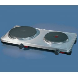 Rommelsbacher AK 3099/E plaque Acier inoxydable Comptoir Plaque scellée 2 zone(s)