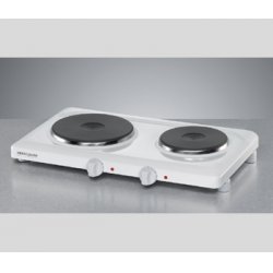 Rommelsbacher THL 2597 hob White Countertop Sealed plate 2 zone(s)