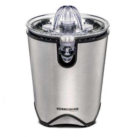 Rommelsbacher ZP 60/E electric citrus press 100 W Black, Stainless steel