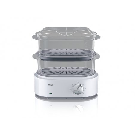 Braun FS 5100 steam cooker 2 basket(s) Countertop 850 W White