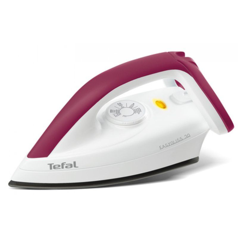 Tefal EasyGliss FS4030 iron Dry iron Durilium soleplate 1200 W Burgundy, White