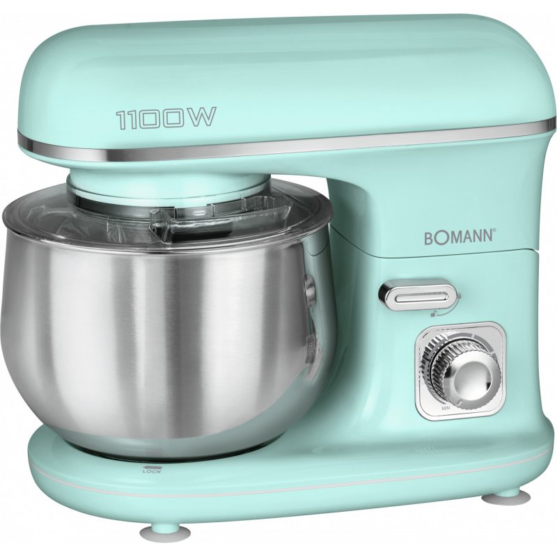 Bomann KM 6030 CB robot de cuisine 1100 W 5 L Couleur menthe