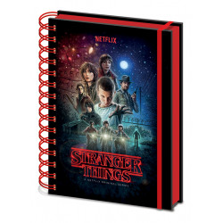 STRANGER THINGS - One Sheet - Notebook A5
