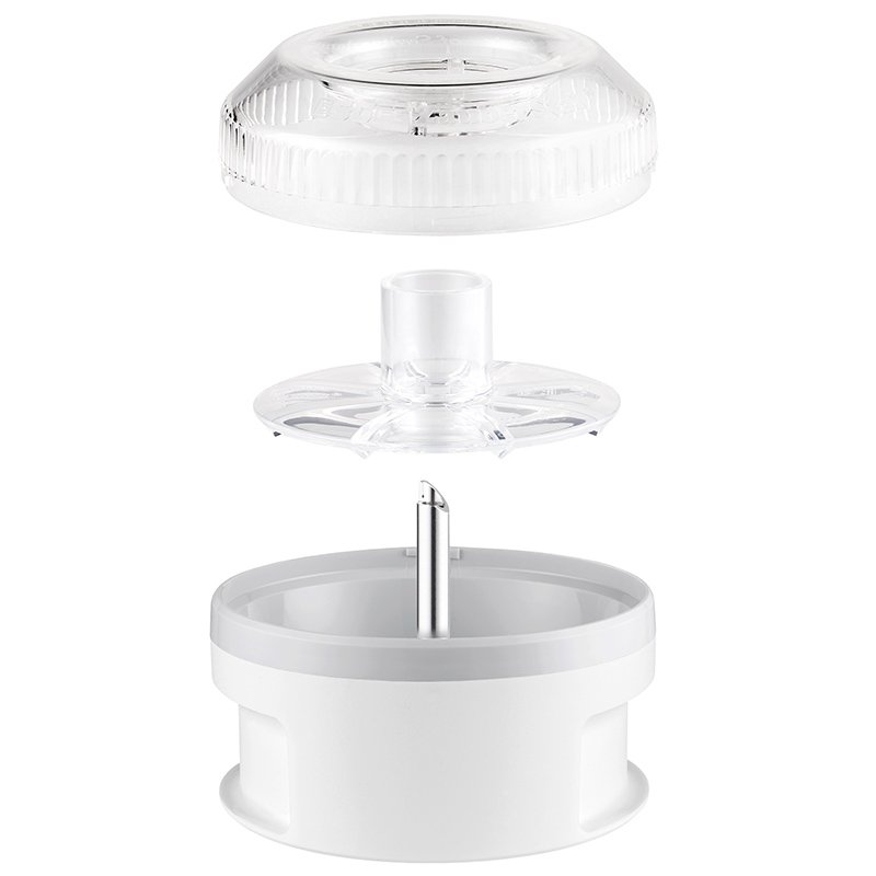 Unold 5080 ustensile pour râper et émincer Transparent, Blanc