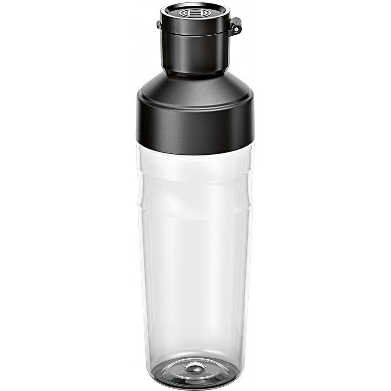 Bosch MMZV0BT1 drinking bottle Daily usage 500 ml Tritan Black, Transparent