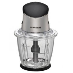 Rommelsbacher MZ 500 hachoir électrique 1,5 L 500 W Noir, Acier inoxydable