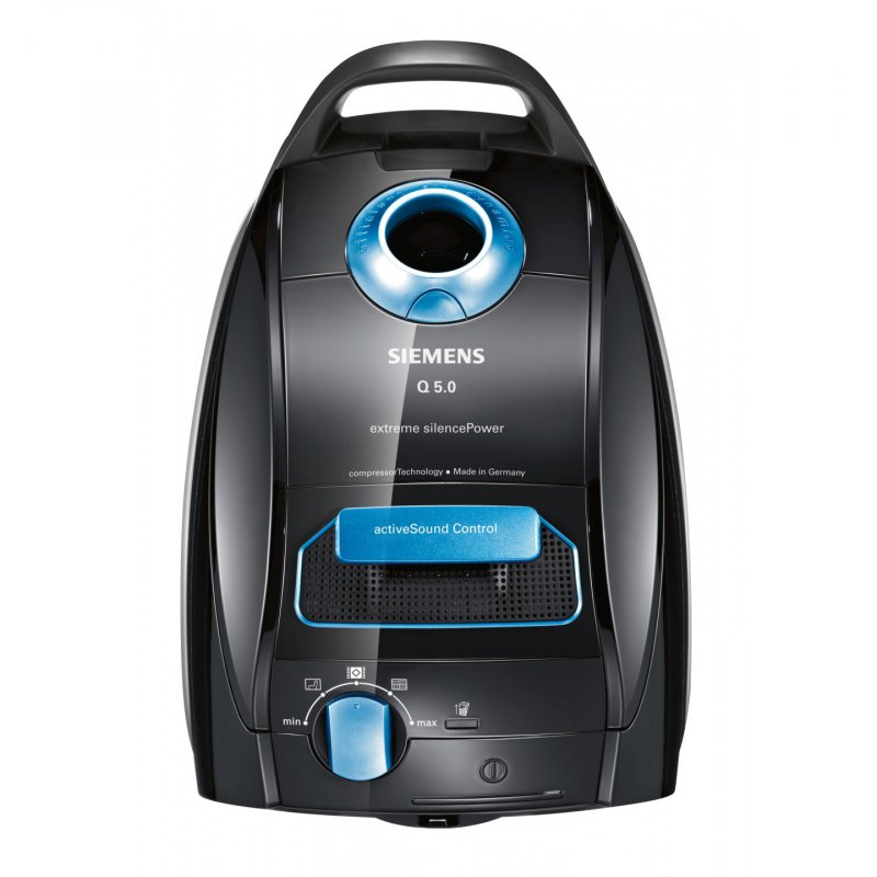 Siemens VSQ5X1230 Aspirateur 4,5 L Aspirateur réservoir cylindrique Sec 850 W Sac à poussière