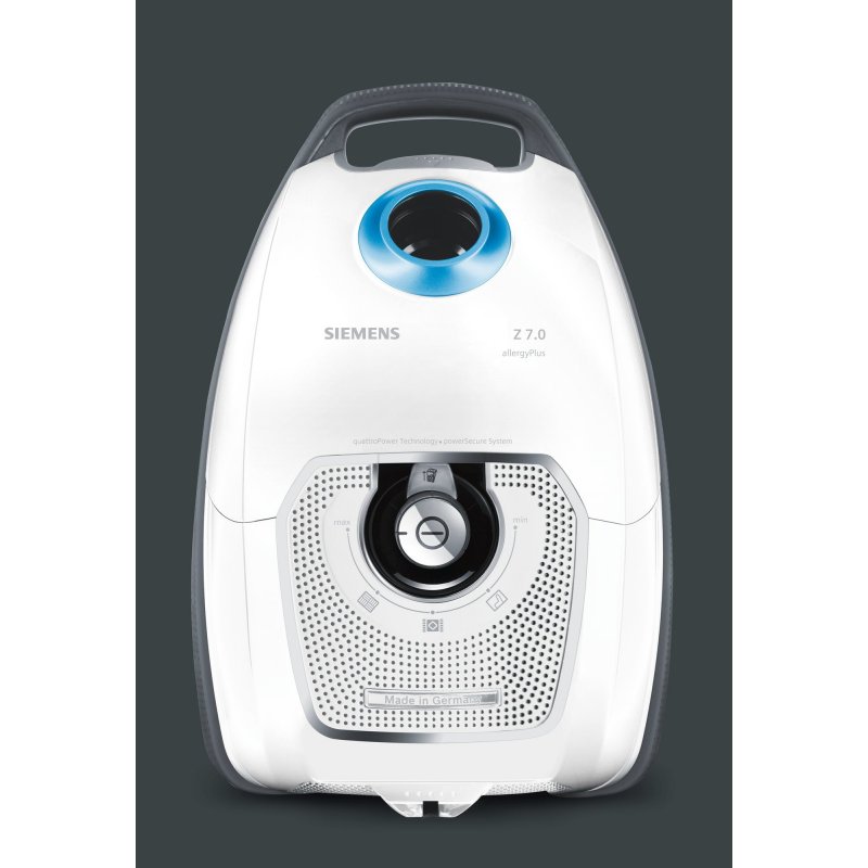 Siemens VSZ7442S Aspirateur Aspirateur réservoir cylindrique Sec 650 W Sac à poussière