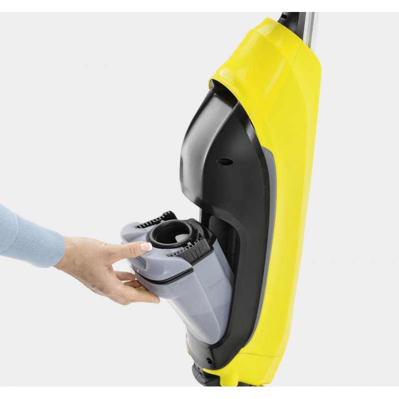 Kärcher FC 5 Secteur Humide Sans sac 460 W Noir, Argent, Jaune