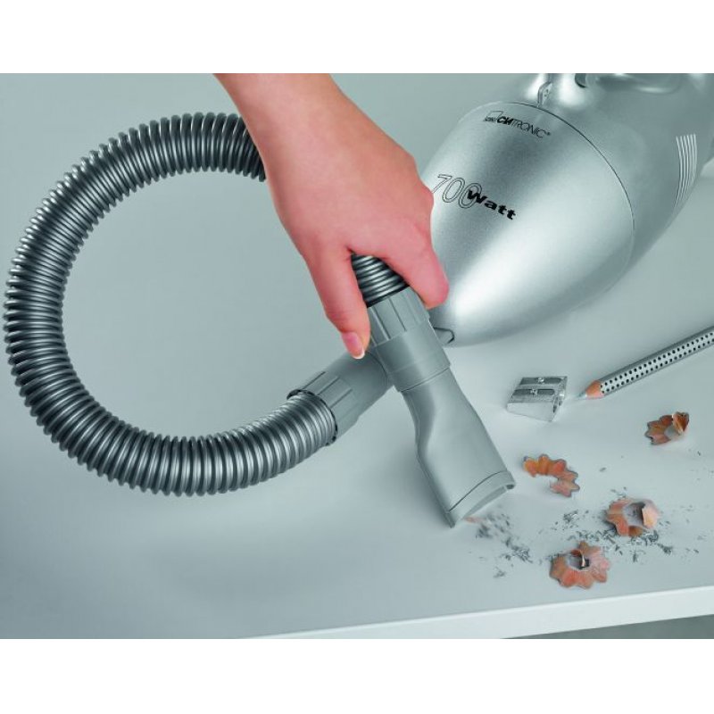 Clatronic HS 2631 aspirateur de table Gris Sac à poussière