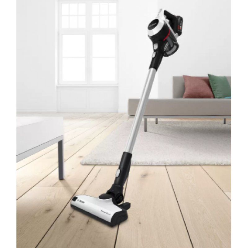 Bosch Serie 6 BKS611MTB stick vacuum/electric broom Battery Dry Bagless Black, White