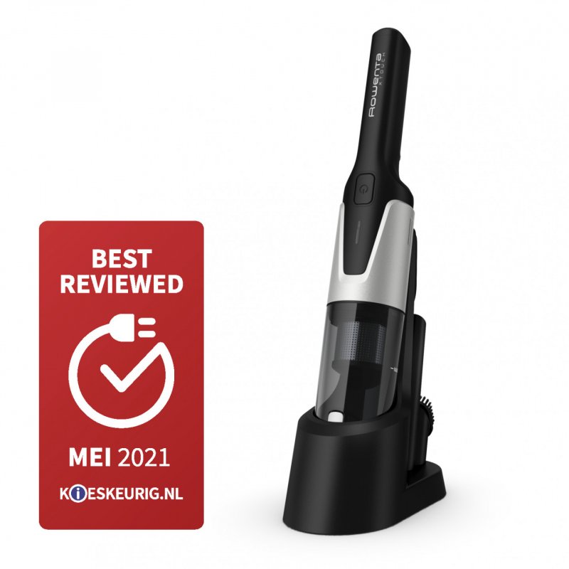 Rowenta X-Touch AC9736 handheld vacuum Grey, White Bagless