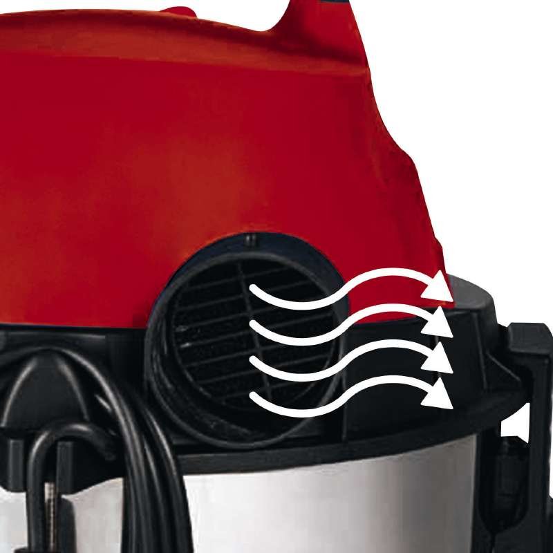 Einhell TH-VC 1820 S 20 L Aspirateur sans sac Sec&humide 1250 W Sac à poussière