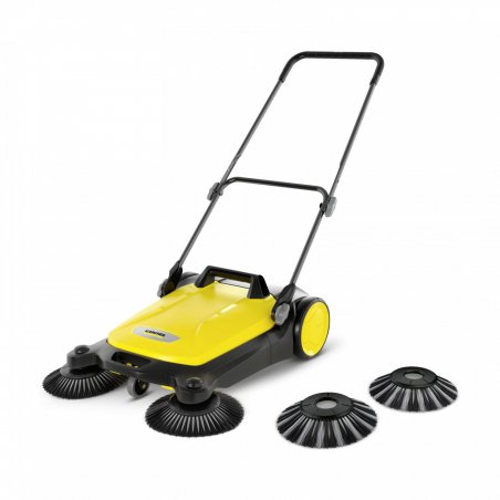 Kärcher S 4 Twin 2-in-1 sweeper Black, Yellow