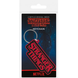 STRANGER THINGS PORTE CLES LOGO