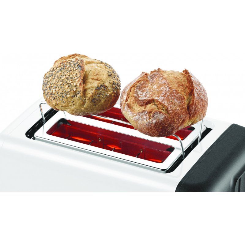 Bosch TAT3P421DE toaster 2 slice(s) 970 W Black, White