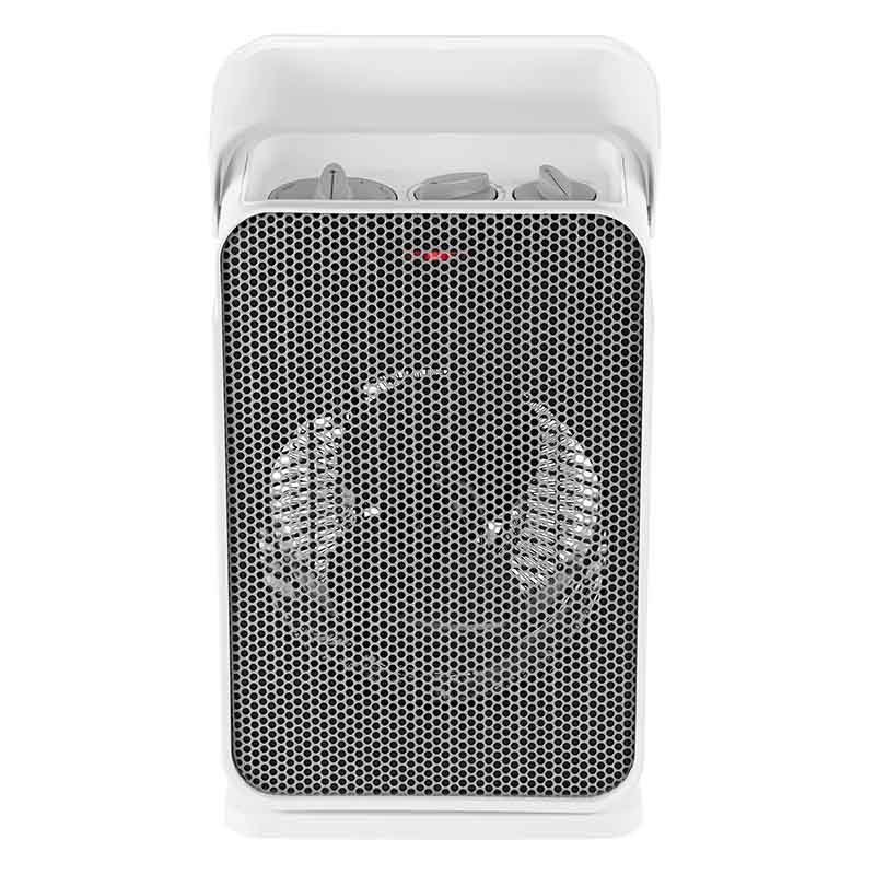 Unold 86450 appareil de chauffage Intérieure Gris, Blanc 2000 W Chauffage de ventilateur électrique