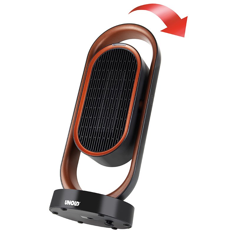 Unold Keramik-Heizlüfter 3D  1800W bk/ku