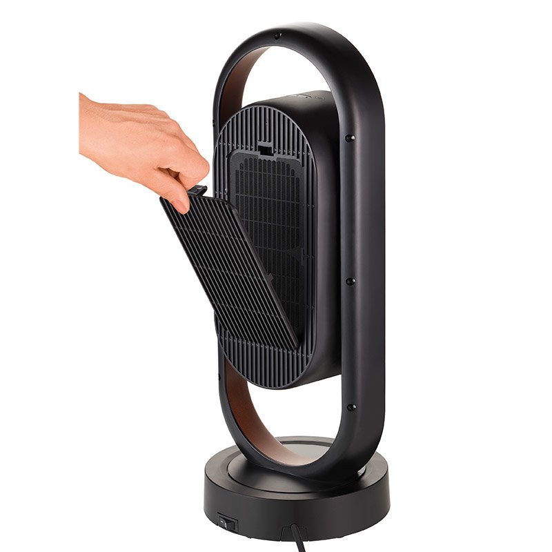 Unold 86535 electric space heater Indoor Black, Brown 1800 W Fan electric space heater