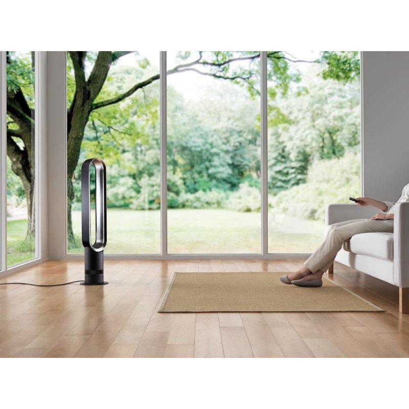 Dyson AM07 Ventilateur tour, Blanc/Argent