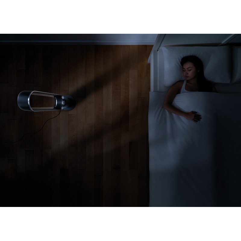 Dyson AM07 Ventilateur tour, Blanc/Argent