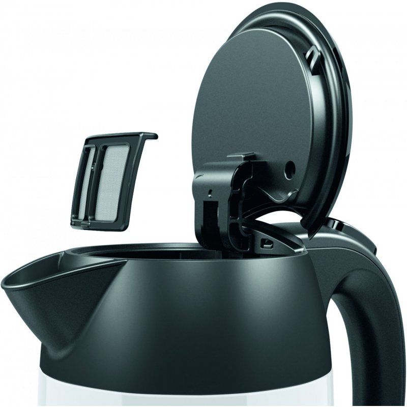 Bosch TWK3P421 electric kettle 1.7 L 2400 W Black, White