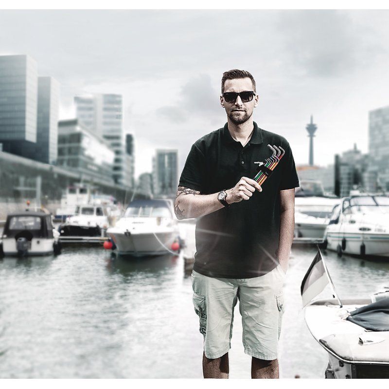 Wera 950/9 Hex-Plus 6 Clé hexagonale forme de l Métrique 9 pièce(s)