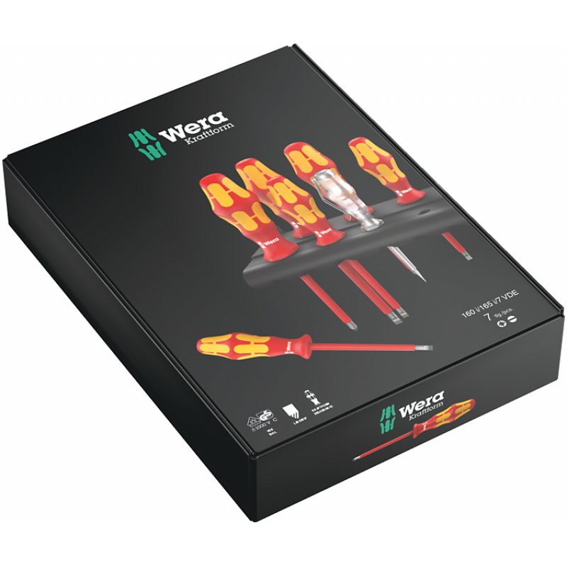 Wera compatible Schraubendreher Satz 160i/165i/7