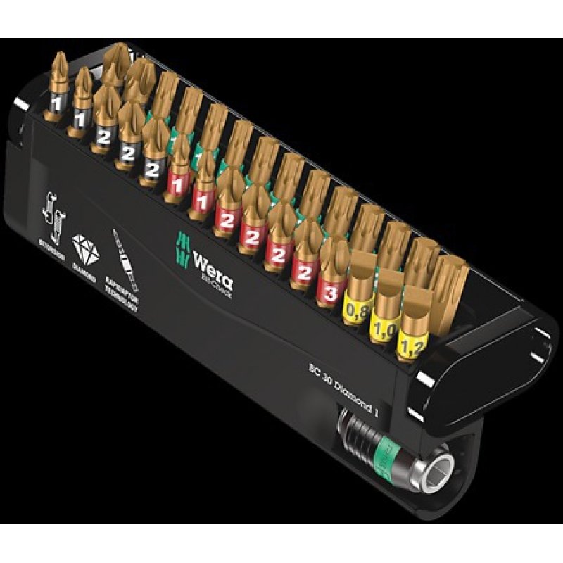 Wera BC 30 Diamond 1 embout de tournevis 30 pièce(s)