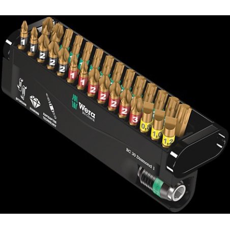 Wera BC 30 Diamond 1 screwdriver bit 30 pc(s)