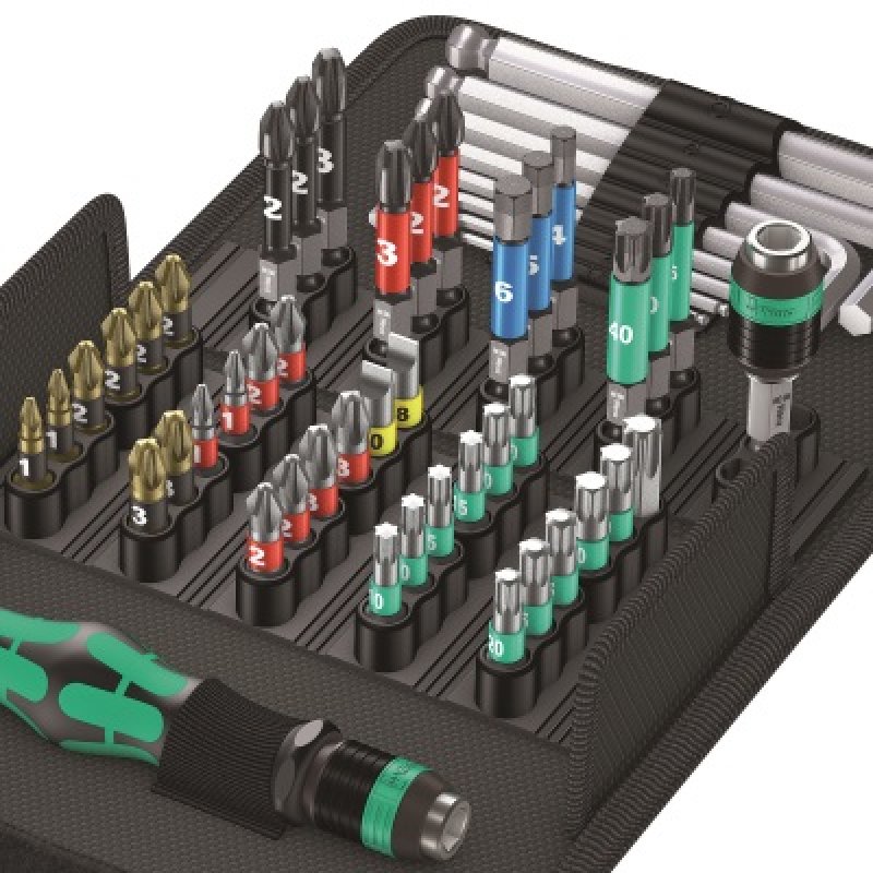 Wera KK 100 nut driver bit 52 pc(s)