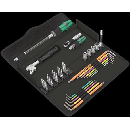 Wera compatible Kraftform Kompakt F 1 | Schraubwerkzeugsatz für Fensterbauer
