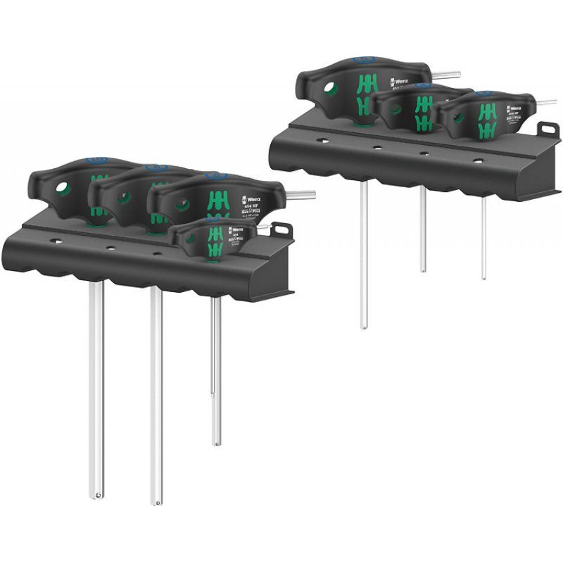 Wera compatible 454/7 HF Set 1 Querform- | Schraubendrehersatz mit Haltefunktion