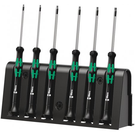 Wera compatible 2067/6 TORX BO Rack | Elektroniker-Schraubendrehersatz