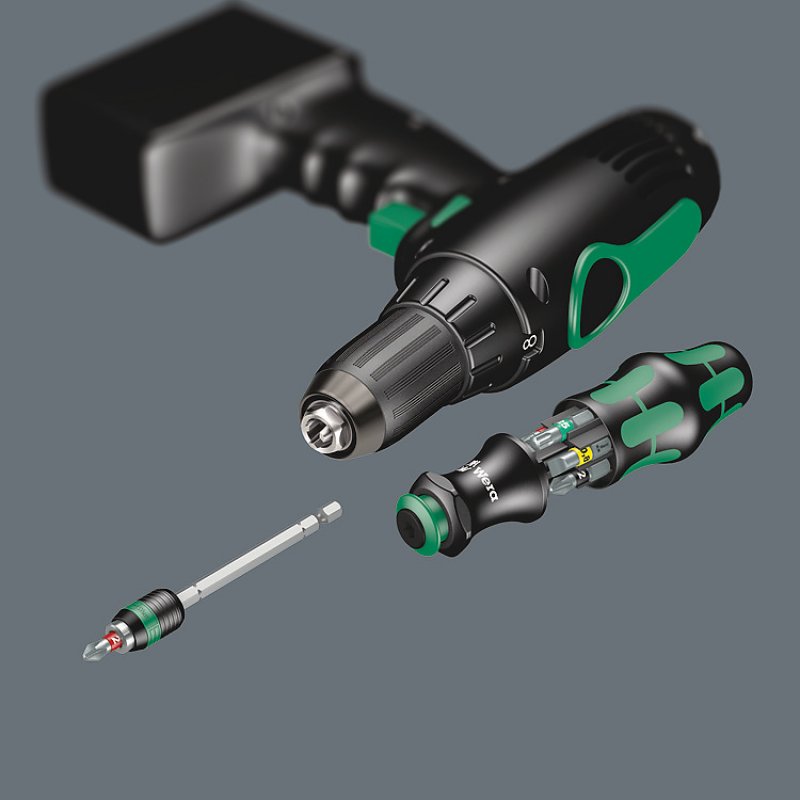 Wera 05051017001 manual screwdriver Multi-bit screwdriver Combination screwdriver