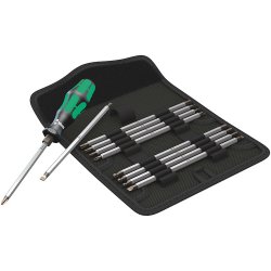 Wera Werkzeug-Etui Vario-Satz 11-teilig Tournevis multi-embouts Tournevis standard
