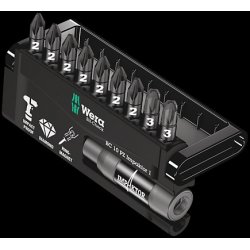 Wera 05057684001 screwdriver bit 9 pc(s)