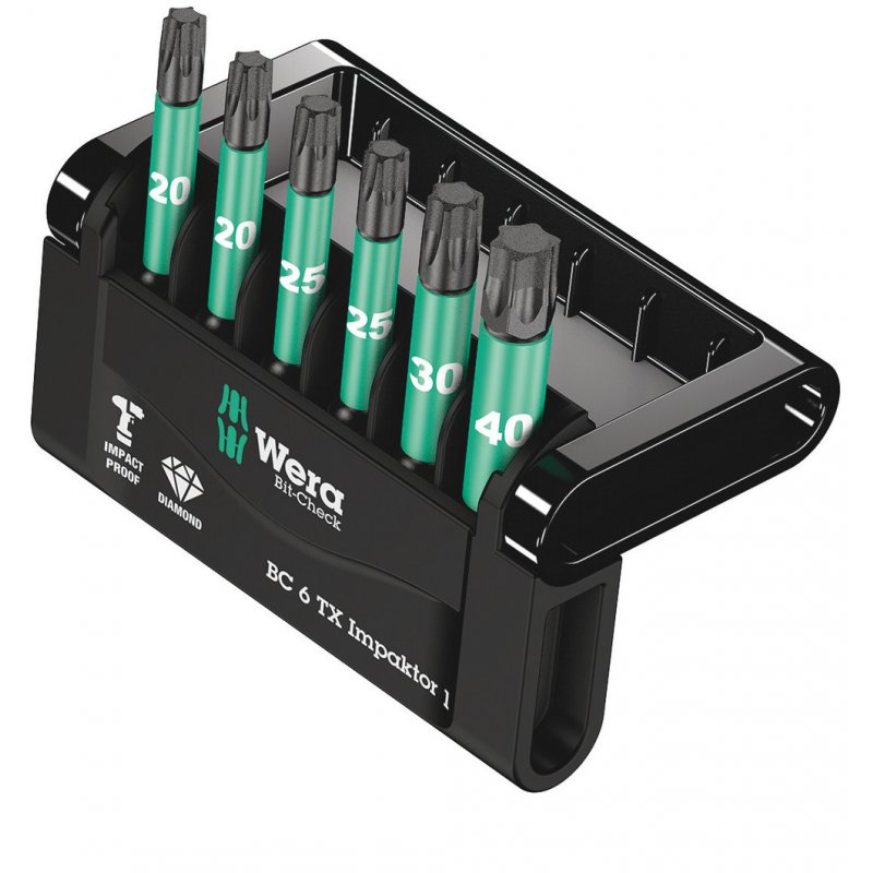 Wera Bit-Check screwdriver bit 6 pc(s)