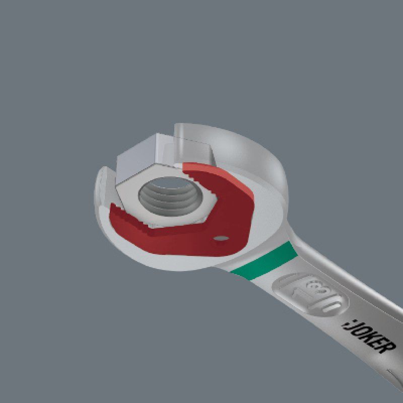 Wera compatible Maul-Ringratschenschl. Joker  8x144