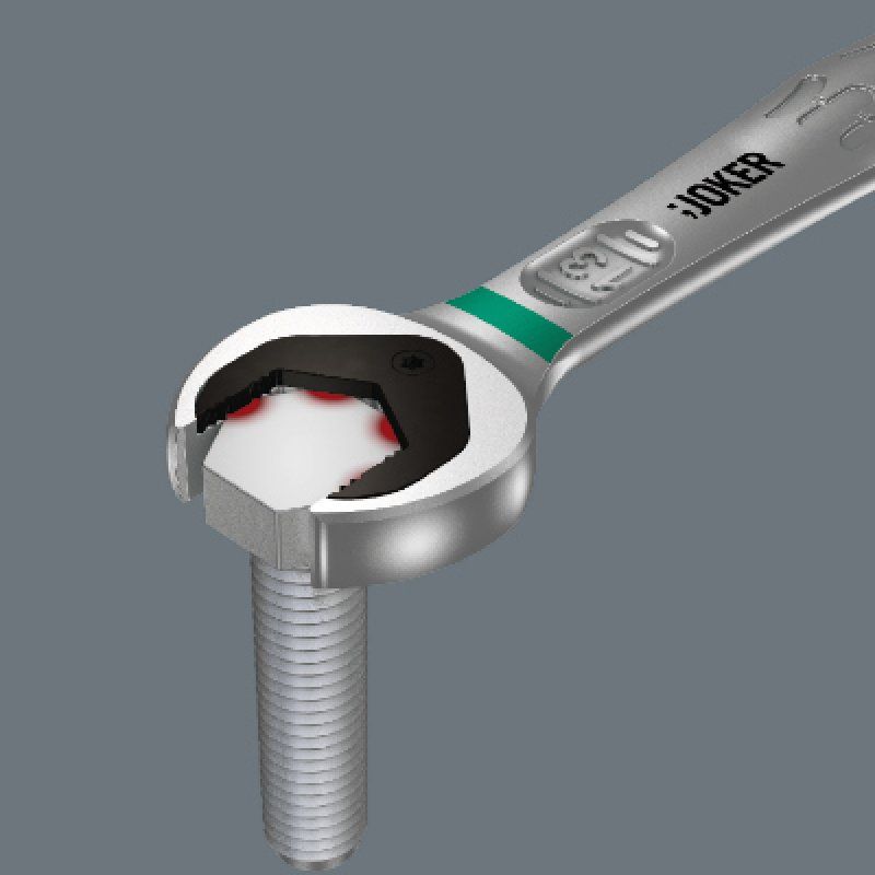 Wera compatible Maul-Ringratschenschl. Joker  8x144