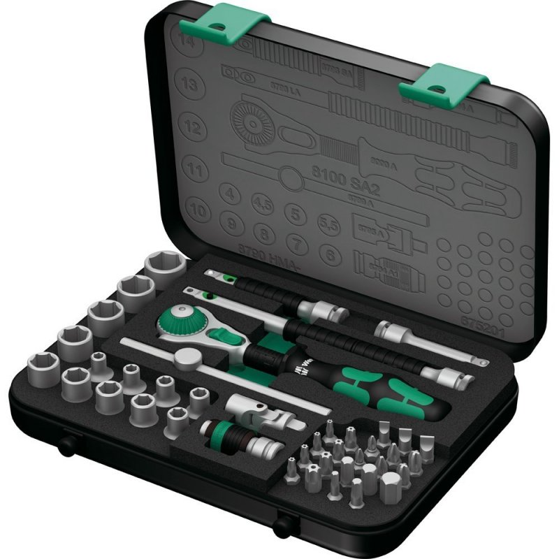 Wera 05003533001 socket wrench Socket wrench set 42 pc(s)