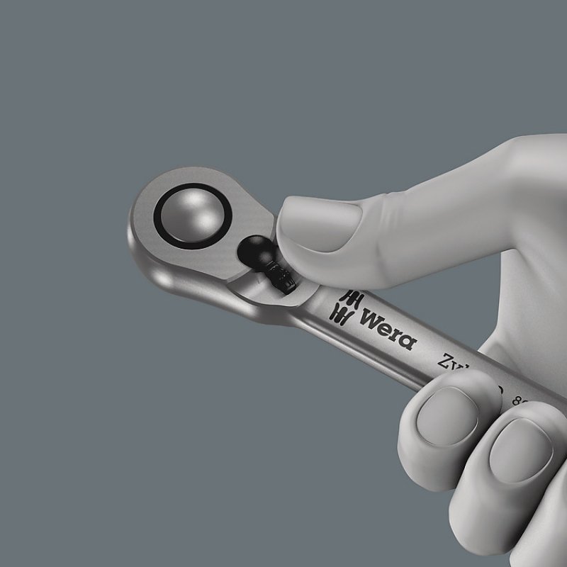 Wera compatible Zyklop 8100 SA 11 1/4" 28-teilig | Metal-Knarrensatz