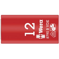 Wera compatible Zyklop-Steckschlüsseleinss.   12x46 | 8790 B VDE, isoliert, mit 3/8"-Antrieb