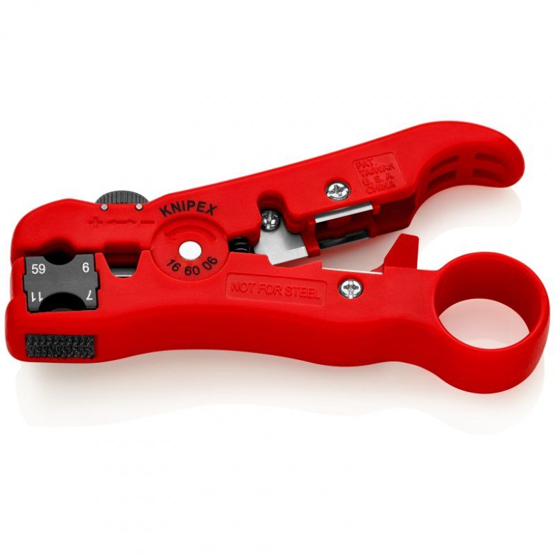 Knipex 16 60 06 SB pince à dénuder Rouge