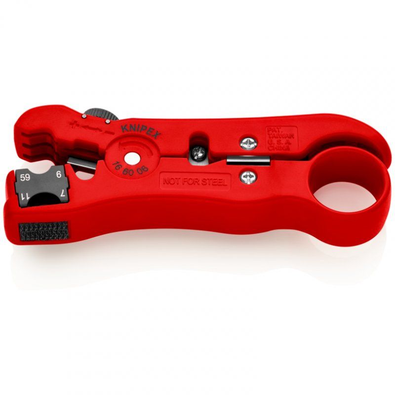 Knipex 16 60 06 SB pince à dénuder Rouge